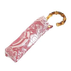 槙田商店【晴雨兼用】折りたたみ傘 kirie 更紗：ルージュ 10,360円