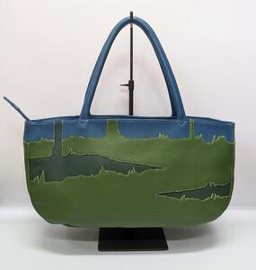 「鞄工房　香」 アリクイ親子 横長トートバッグ