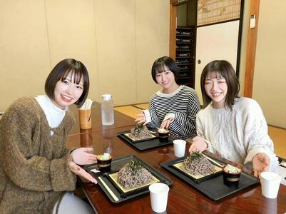 忍野八海蕎麦打ち体験参加チケット（13歳以上 2名様分）