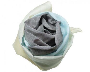 富士桜工房コットン×シルクストール SURURI (シーサイド)スルリと滑るようなサラサラ質感！