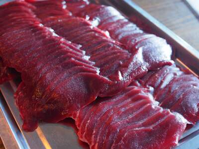 鹿肉ジビエスライス　500g