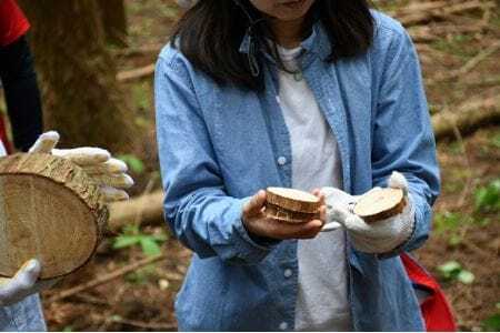 【多摩川の源流で間伐体験】体験コース