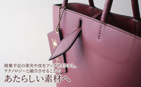 りんごレザー(R) RingoLeather(R) IVY PRODUCTS コラボ TOTE 【 赤