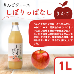信州寿果樹園 こだわりジュース 3本セット (りんご・巨峰・白桃) 1L×各1本 果実飲料 飲料類 飲み物 フルーツジュース 果汁100％ リンゴジュース ぶどうジュース 桃ジュース 