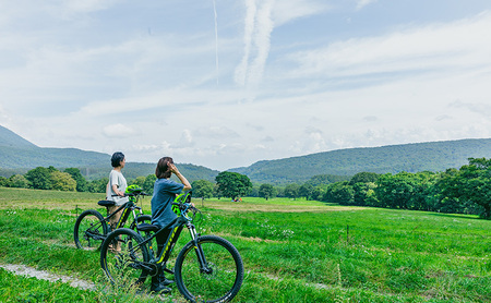 祈りの道・癒しの杜「戸隠」でたのしむレンタサイクル(E-BIKE 1台レンタル/日)*実施時期4月下旬~11月初旬