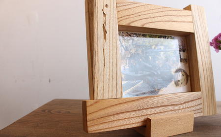 古材 フォトフレーム L版 天然木 無垢材 木製 ウッド 写真立て