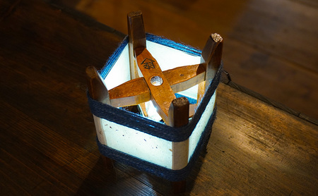 レトロ 照明 和室照明 おしゃれ 間接照明 和室 フロアランプ アンティーク 家具 玄関 卓上 led 幅10cm 昭和レトロ 大正ロマン 古民家 古民具 古家具 古道具 リメイク 和モダン 手作り 長野市 赤