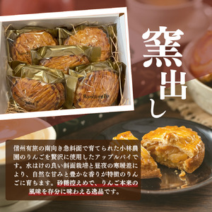 アップルパイ【季節限定】小林農園りんごの窯出しアップルパイ10個入り お取り寄せ 絶品 焼菓子 ギフト 信州 長野