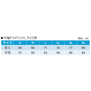 信州ブレイブウォリアーズ　半袖ドライTシャツ（ホワイト）LLサイズ