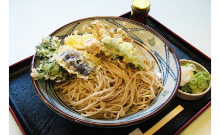 干しそば8人前　そばつゆ・七味唐辛子付 信州 ギフト ご当地 グルメ セット 乾麺 麺類／そば／乾めん ソバ 