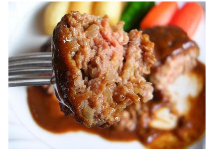 【洋食屋さんの煮込みハンバーグ】１人前　ハンバーグ 