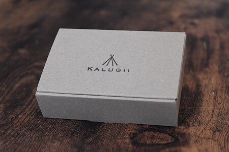 「KALUGII／カルギイ」Driclip/ドリクリップ"2nd-T【純チタン製】コーヒードリップ 注ぎ口 ケース付き 