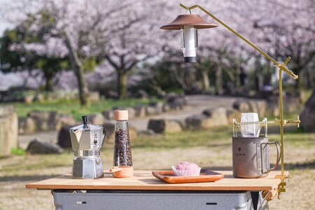 「KALUGII／カルギイ」変幻4在/ヘンゲンジザイ【真鍮製】4wayランタンスタンド 