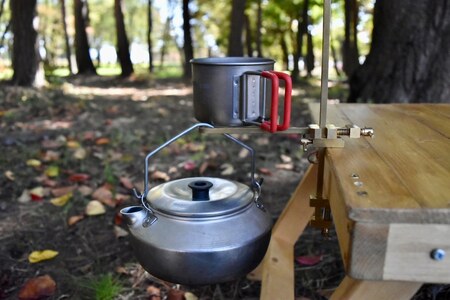 「KALUGII/カルギイ」変幻4在+/ヘンゲンジザイプラス【真鍮製】4wayランタンスタンド(高さUpver)