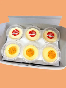 信州ぜいたくプリン定番2種(みるくとたまご3個、まろやかクリーミー3個)6個セット