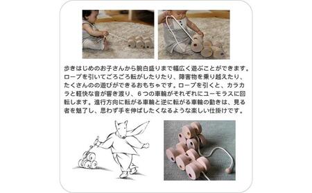 木のおもちゃ/六輪車（オープンタイプ）psc プルトーイ 引き車 赤ちゃん おもちゃ 木のおもちゃ 車 日本製 プレゼント ランキング 2歳 誕生日ギフト 出産祝い 男の子 女の子 おすすめ 木製