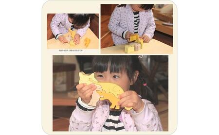 木のおもちゃ/ネコのスタンディングパズル psc 知育玩具 積み木 プレゼント ランキング 赤ちゃん おもちゃ 誕生祝い 出産祝い 誕生日ギフト 動物パズル 頭の体操 脳トレ 木製 型はめ 日本製