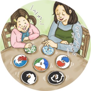 018 004 木のおもちゃ 色遊び独楽 コマ 12種類 日本グッドトイ受賞玩具 長野県上田市 ふるさと納税サイト ふるなび