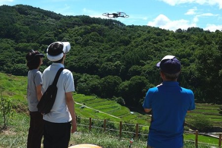 018 017ドローンで鷲の気分に イーグルフライトアドベンチャー 2名参加コース 長野県上田市 ふるさと納税サイト ふるなび