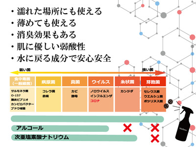 【除菌剤ビエリモ】黒ボトルスプレー 3本セット