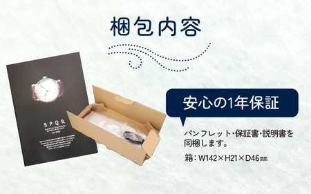 SPQRナースウオッチ「THE NURSE」 イエローゴールド×山吹