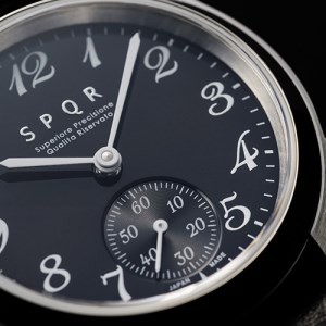 025-012　≪腕時計 機械式≫SPQR Ventuno ss（ネイビー）