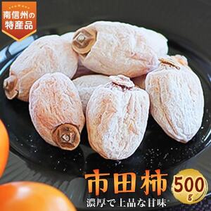 信州の特産品「市田柿」ご家庭用 500g＜2025年1月上旬～2月下旬発送＞【配送不可地域：離島】【1008759】