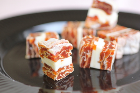 【のし付き】幻のカルピスバターを使った逸品 市田柿ミルフィーユ3本セット | 果物 くだもの フルーツ 柿 かき デザート お菓子 カルピス バター 長野県 信州 南信州 飯田市