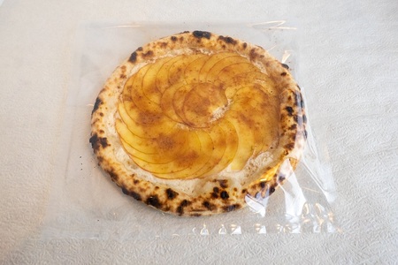 信州 りんご デザート ピッツァ 230g×1枚 | 信州りんご りんご リンゴ 林檎 デザートピッツァ ピザ スイーツ 信州 南信州 送料無料 ふるさと納税 長野県 飯田市 BQ02