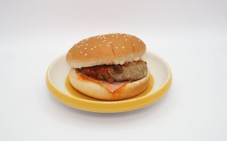 ハンバーガー サルサベーコン 12個 | 長野県 飯田市