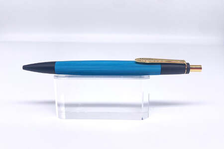 [ブルー]Laurett's R2.0 ボールペン/丸安精機製作所[45-04BL]