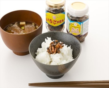 蜂の子甘露煮[65g×1缶] / いなご甘露煮[45g×1缶] 食べ比べセット／ 原田商店 信州 長野県 諏訪市 諏訪 [27-01]