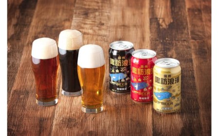 【地ビール】 諏訪浪漫ビール 飲み比べセット3種24缶 クラフトビール スタウト ケルシュ アルト 【37-09】