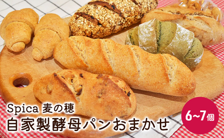 自家製酵母パンおまかせ6～7個セット ベーカリー ドイツ こだわり 美味しい 完全自給 植物性乳酸菌 食べやすい i蒸し焼き しっとり 酸味 冷凍 おすすめ