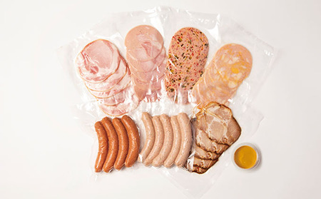 詰め合わせ8点セットA　デリカテッセン山吹 お肉 ハム ソーセージ 