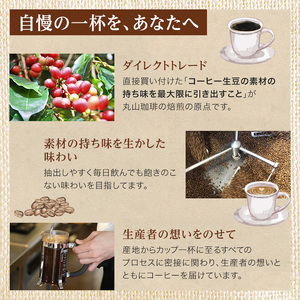 丸山珈琲 コーヒー 定期便 4回 四季を感じるスペシャルティコーヒー セット 珈琲 粉 ドリップ