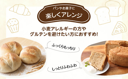 北海道産 米粉 1.2kg 300g×4個 米粉 ななつぼし 真空パック