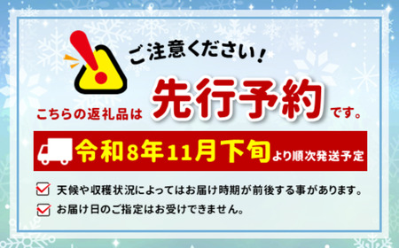 先行受付 令和8年産 有機肥料栽培 りんご ふじ 約5kg【011-05】