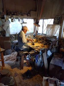 スプーンですくいやすいうつわ　| 木 木材 伊那 手造り スプーン 食器 器 工芸 工芸品 高遠町 ふるさと納税 信州【020-02】