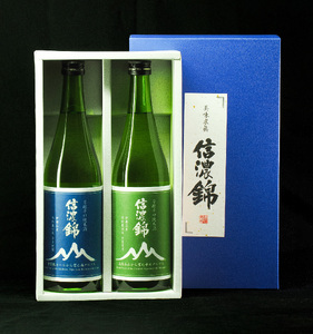 日本酒 信濃錦 芳醇辛口純米酒 山ラベル 720ml 2種セット 【015-43】