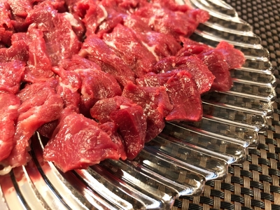 上赤身馬刺し 約400g 【010-b1】