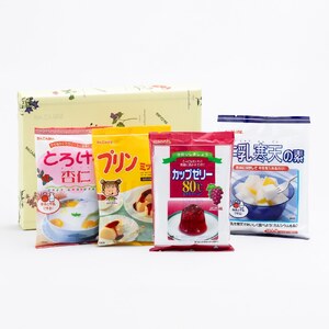 かんてんぱぱ デザートセット 寒天スイーツ 寒天ゼリー 健康食品 ローカロリー 伊那市  【007-09】