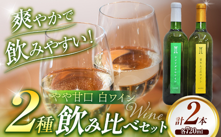  ワイン 伊那ワイン工房 甘口ワイン ２本セット（ナイアガラと夏りんごのワイン）【012-76】