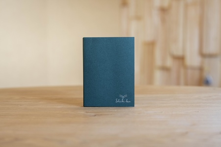 Shikibun 木のノート | 伊那市 信州 ふるさと納税 木材 木 ノート 文房具 経木【010-02】