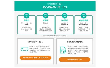 リユーストナーカートリッジ リパックトナー Canon カートリッジ071H