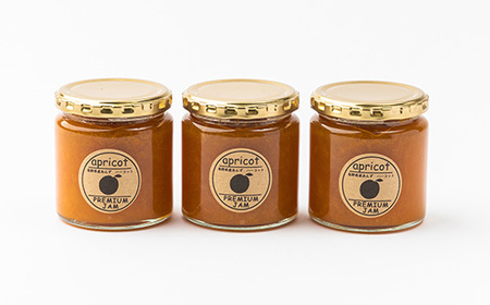 高丘フルーツの長野県産「あんず(ハーコット)」のジャム　260g×3個入り【1393443】