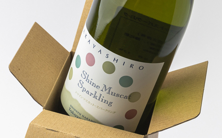 【たかやしろファーム】 シャインマスカットスパークリング 720ml【1495153】