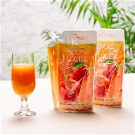 体に優しいりんご＆にんじんジュース 500ml×5パック【1496569