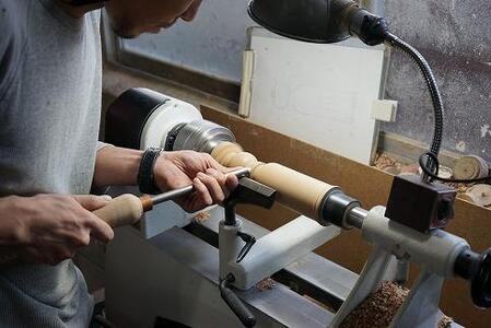 ペッパーミル 4インチ クリ | 職人 手作り 受注生産 オリジナル 天然 木材 料理 食事