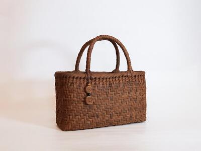 純国産 山葡萄かご　商品番号No.2 | 天然素材 かご バッグ
